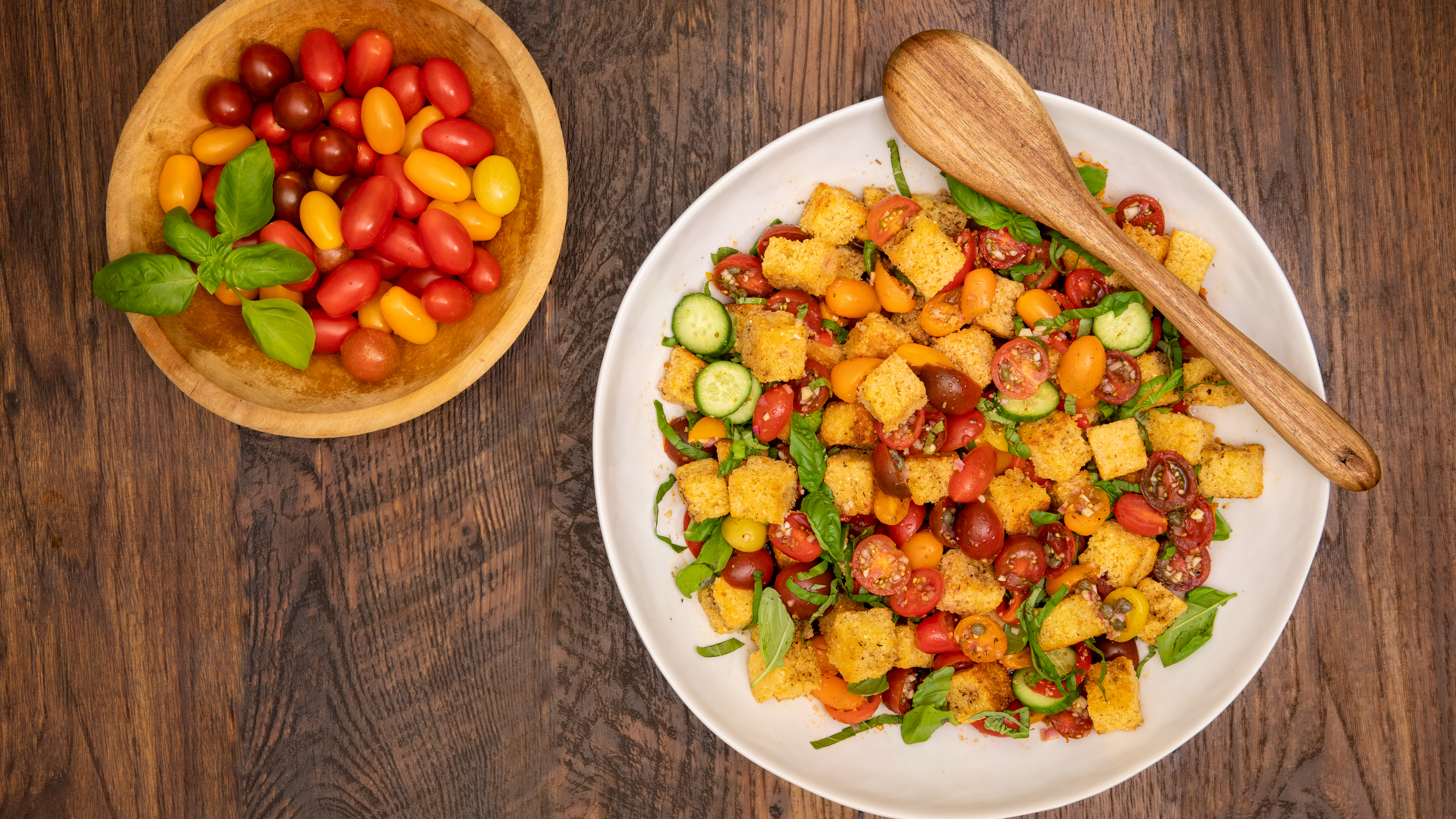 Cornbread panzanella - Download a zipped file of promotional materials in the Additional Assets section below.